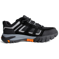 Chaussures de sécurité en cuir suédé Tiger Master, embout en acier CE, anti-perforation, semelle en caoutchouc antidérapante et résistante à l'huile pour hommes, usage industriel