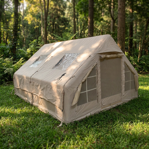 <b>Large</b> 600D Oxford Inflatable Waterproof Outdoor Camping <b>Tent</b> Four Seasons Setup-Free No Assembly Required HW-12 Inflatable Setup - Product Image 1