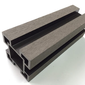 Poste compuesto <span class=keywords><strong>de</strong></span> plástico y madera <span class=keywords><strong>para</strong></span> jardín, Riel <span class=keywords><strong>de</strong></span> valla <span class=keywords><strong>para</strong></span> pérgola WPC - Product Image 1