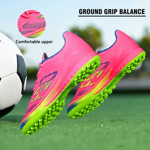 Vente en gros d'usine, personnalisation <span class=keywords><strong>de</strong></span> nouvelles chaussures <span class=keywords><strong>de</strong></span> <span class=keywords><strong>football</strong></span> TF avec crampons pour une meilleure adhérence et une protection efficace <span class=keywords><strong>de</strong></span> la cheville - Product Image 3