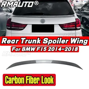 Alerón Trasero para BMW X5 F15 2014 2015 2016 2017 2018, Kit de Carrocería, Color Negro Brillante, Alerón Trasero Medio para BMW F15, Accesorios para Automóviles - Product Image 2
