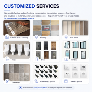 Contenedor de Envío Plegable de Bajo Costo, Tienda Prefabricada, Quiosco Móvil de Café, Oficina en Contenedor Prefabricado de 20 pies <span class=keywords><strong>y</strong></span> Bar Minorista - Product Image 5