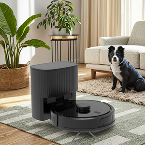 Automatic Electric <strong>Robot</strong> Vacuum Cleaner HEPA Filter Household Wet/Dry Cleaning Sweeping Mopping Features Electric Power Source