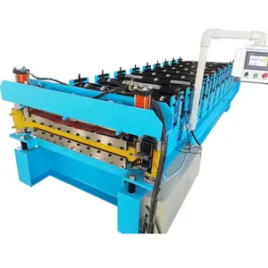 Corrugated And IBR Metal Roofing Sheets Roll Forming Machine Steel Roofing Making Machine