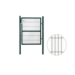 Kit <span class=keywords><strong>de</strong></span> Puerta <span class=keywords><strong>de</strong></span> Jardín <span class=keywords><strong>de</strong></span> Acero Metálico con Recubrimiento en Polvo, Decoración Ecológica para Cercas, Personalizable, Suministro <span class=keywords><strong>de</strong></span> Fábrica China - Product Image 1