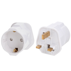 Usine vendant de l'UE au Royaume-Uni prise d'adaptateur de voyage UK 3 broches conversion de voyage de prise électrique - Product Image 6