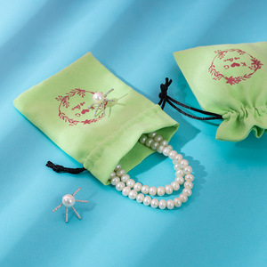 Jewelry Velvet Bag Rectangular 8x10cm 15x20cm 10x15cm 13x18cm 9x12cm 7x9cm 12x16cm <b>Drawstring</b> Storage <b>Pouch</b> For Rings Cosmetics - Product Image 3