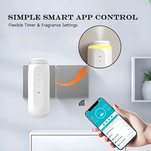 Nuovissimo Diffusore di Aromi Smart per Piccoli Spazi 2026, Diffusore di <span class=keywords><strong>Oli</strong></span> <span class=keywords><strong>Essenziali</strong></span> <span class=keywords><strong>a</strong></span> Nebulizzazione Fredda, Diffusore Elettrico da Parete - Product Image 3