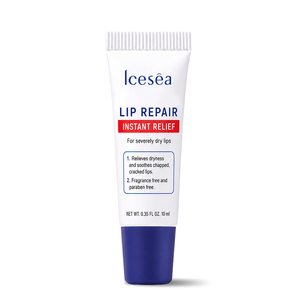 Crème réparatrice pour les lèvres Icesea, hydratante pour les lèvres fortement sèches et gercées, sans parfum ni parabène, 10 ml - Product Image 1