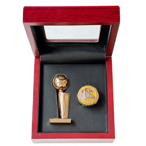 Anillo de Campeonato de la <span class=keywords><strong>NBA</strong></span> <span class=keywords><strong>2022</strong></span> de los Warriors de Curry, Juego de Trofeos de Baloncesto, Material de Aleación de Zinc, Venta Directa de Fábrica - Product Image 4