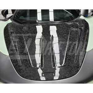 Tapa delantera de fibra de carbono seca estilo MSY para capó de McLaren 720S - Product Image 2