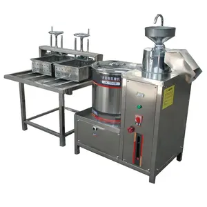 Soya süt Tofu makinesi otomatik Tofu makinesi Soya süt yapma makinesi fasulye ürün işleme makineleri satılık