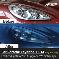 [1979] Faros de Coche de Alta Calidad 2011-2014 para Porsche Cayenne 958.1, Actualización a Faros LED Estilo PDLS 2023