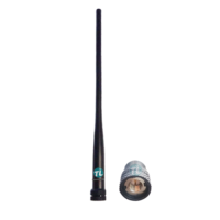 VHF ou 66-88MHz SMA-connecteur mâle antenne TPE matériel Signal Communication antenne Radio bidirectionnelle