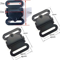 Gesper Logam Cam Buckle untuk Berburu, Tali Selempang Taktis, Gesper Lepas Cepat, Gesper Cam Buckle Berpegas, Pengatur Sabuk, Tali Bahu Ransel