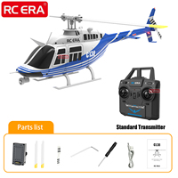 Helicóptero Rc Era C138 1:33 con Control Remoto, Simulación Rc Bell 206, Retención de Altitud, 2.4g, Giroscopio de 6 Ejes Original