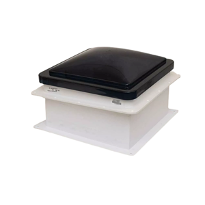 Pièces de caravane 12 volts 280*280mm évent de toit avec lumière LED pour petite remorque de voyage remplacement d'évent de véhicule utilisé - Product Image 2