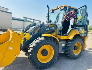 Hiệu suất tuyệt vời 4WD backhoe loader XC8-S3570 bánh xe lớn backhoe với 74kw động cơ mạnh mẽ - Product Image 5
