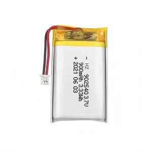 Batterie Li-polymère Rechargeable de haute qualité HZ 902540 3.7V 900mAh pour GPS, nouvel arrivage - Product Image 1