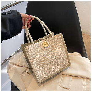 Sac fourre-tout en toile imprimé avec logo personnalisé, grande capacité, fermeture éclair, pour bonbons, promotion, cadeau pas cher, sac de shopping en gros - Product Image 2