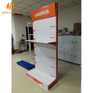 Pegboard hiển thị đứng kim loại phần cứng công cụ lưu trữ điện thoại di động Phụ Kiện hiển thị giá siêu thị kệ cho bán buôn - Product Image 3