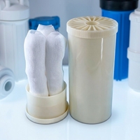 Purificateur d'eau à membrane UF PP 10 pouces, pré-filtration externe à fibre Jumbo pour l'eau potable domestique
