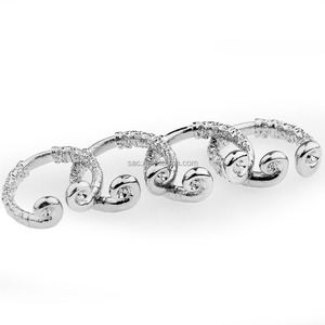 SacKnove hombres adultos placer Metal Acero inoxidable cuerda floja en forma de C prepucio resistencia consolador juguetes sexuales cocinar anillo hombre - Product Image 2