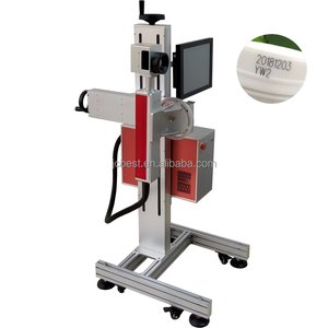 <strong>Coding</strong> Machine for Metal High Quality Fiber Laser Flying Automatically Printing Laser <strong>Marking</strong> Machine for Plastic Bottle 700W - Product Image 2