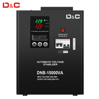 D&C Home 10KVA 15KVA 20KVA 30KVA Régulateurs de Tension Automatiques à Relais CA, Stabilisateurs AVR Monophasés 220V