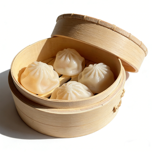 4 Piezas de Plástico, Cestas para Cocinar al Vapor, Estilo Chino Tradicional, para Panecillos al Vapor, Ecológicas, Modelo Auténtico para Comida - Product Image 3