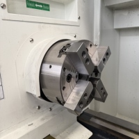 Torno Horizontal CNC de Bancada Plana Nuevo CK6150 1000mm con Control Fanuc y 4/6/8 Estaciones, Husillo Único