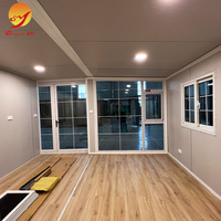 Casa Expandible de 40 pies, Casa Prefabricada con Estructura de Acero, Casa Contenedor Modular de 20 pies