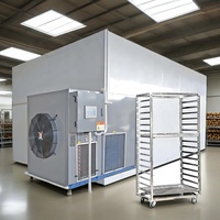 Sécheur à pompe à chaleur pour sucre brun industriel Hello River, four de séchage pour avoine, déshydrateur alimentaire, contrôle PLC, sécheur pour friandises pour animaux de compagnie, chambre de séchage CE