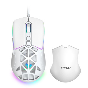 Souris Air Mouse G520 pour jeux, avec éclairage RGB, magnétique, détachable, logiciel <span class=keywords><strong>macro</strong></span> - Product Image 1