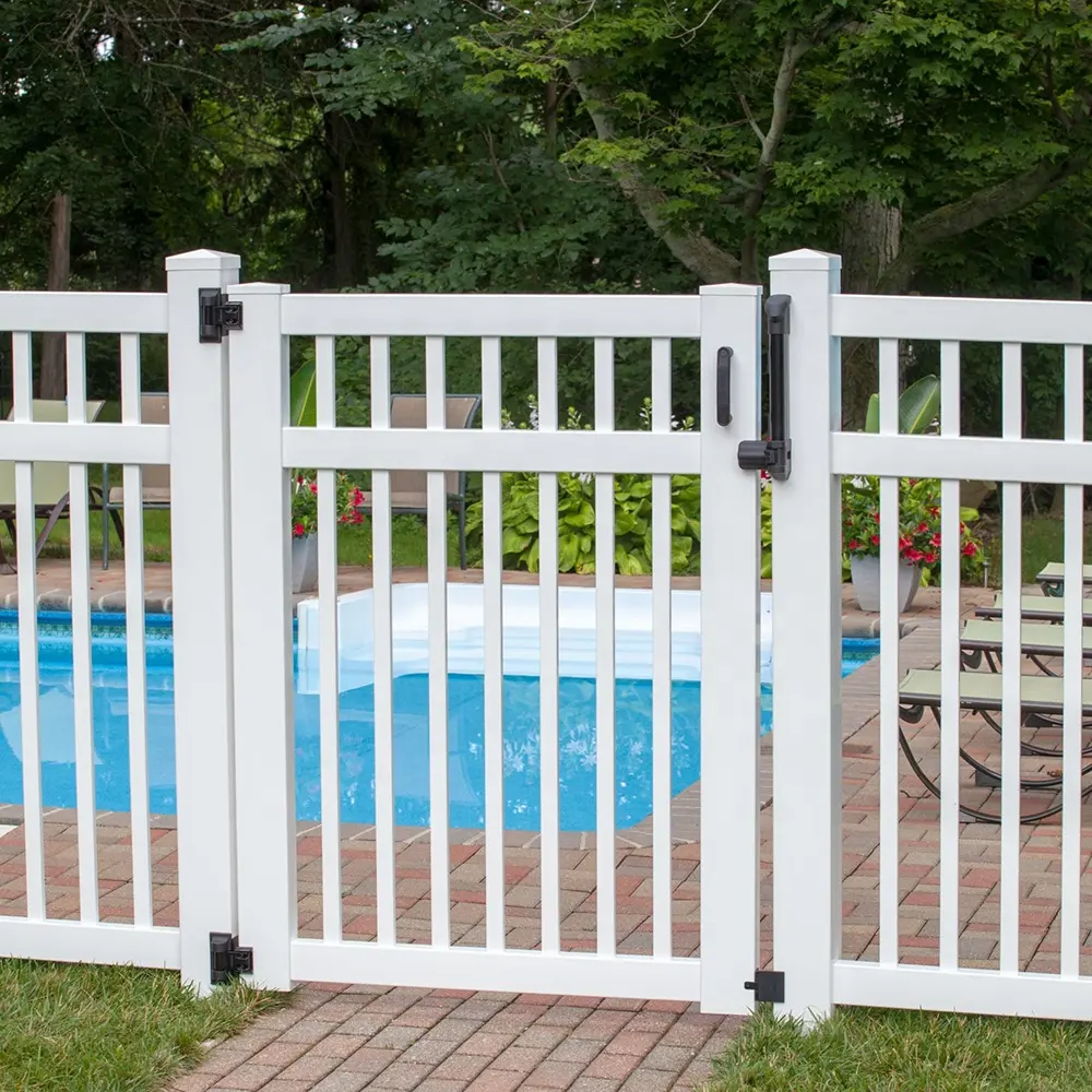 Fabricant de clôture de piscine en aluminium, panneau de clôture de piscine, panneau d'arrière-cour en aluminium, grille de clôture