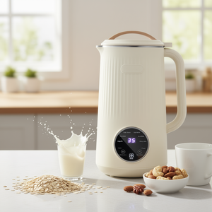 Machine à lait végétal 34 oz 180W à commande électronique et auto-nettoyante pour lait d'avoine, de soja, de riz et autres céréales - Product Image 2
