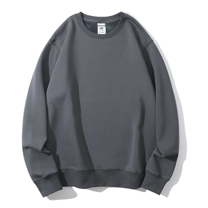 Vente en gros de sweats à capuche personnalisés avec logo, col rond, en velours de renard argenté super doux pour hommes et femmes, style pull long, motif imprimé - Product Image 5