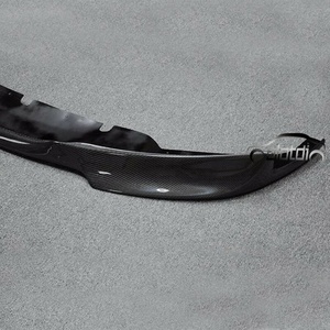 Spoiler avant en fibre de carbone style V, séparateur d'aile, lèvre de pare-chocs pour pare-chocs BMW F30 M Tech - Product Image 6