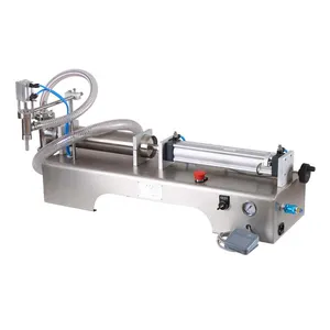 Customizable1-5000ml small semi-automatic liquid filling machine