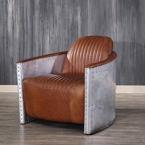 Moderno Vintage Industrial Retro rústico inglés para sofá de madera duradero silla sala de estar café muebles dormitorio apartamento - Product Image 2