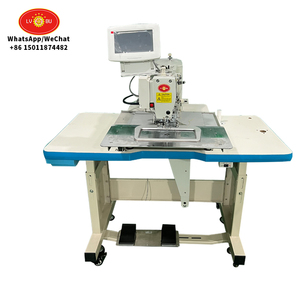 Machine à coudre semi-industrielle de marque pour vêtements, machine à coudre automatique pour motifs de ceintures et logos - Product Image 2
