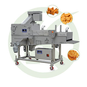 Pepita de pollo de acero inoxidable 304, Cubo de pescado, depredador, máquina flouradora, máquina pulverizadora plana - Product Image 4