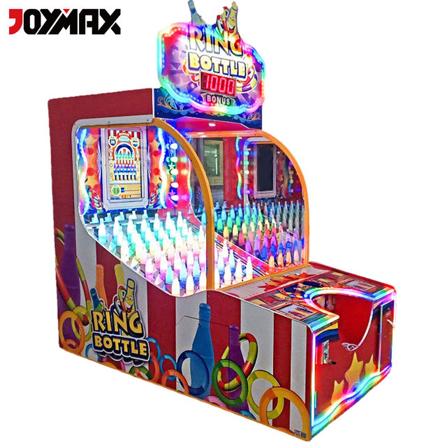 Ring Bottle Ferrule Coin Operated Game Machine Entertainment Equipment Children's Park Indoor Arcade Amusement Room Adult Hoopla