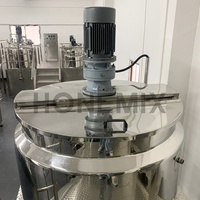 HONE – Machine à mélanger en acier inoxydable, homogénéiseur de liquide, agitateur, pour fabriquer du shampoing, détergent, ligne de Production