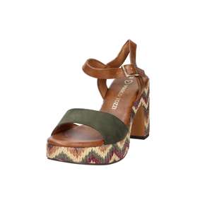 Sandales à talons pour femme Marco Tozzi 9 cm Verdone Taille 40 Style plateforme - Product Image 5