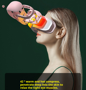 Trending Product Vibration Eye <strong>Massager</strong> 6-mode <strong>3D</strong> airbag Heating to Relieve Eye Fatigue Bluetooth Music Eye Massage Device - Product Image 5