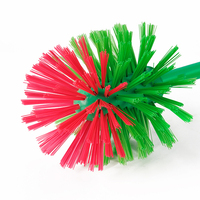 Brosse de nettoyage de toilettes à manche long en plastique, haute efficacité, prix bas, vente en gros, directement de l'usine
