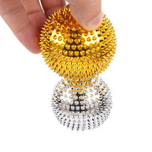 Juego de 2 uds. De acupresión de mano, terapia puntiaguda, masajeador magnético, rodillo magnético, juego de bolas de masaje, juguete de bola magnética - Product Image 2