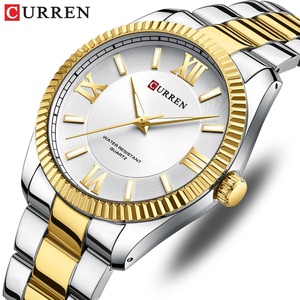 Montre de mode CURREN 8453 pour homme avec aiguilles lumineuses, bracelet fin en acier inoxydable, montre-bracelet à quartz, nouvelle montre - Product Image 2