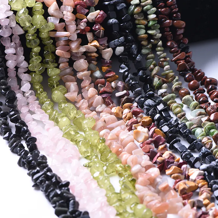 CC Natural Nugget Uncut Freeform Real Stones 5-8mm Size 32 Inch Length Strand Chips Beads Jewelry Making Beads
